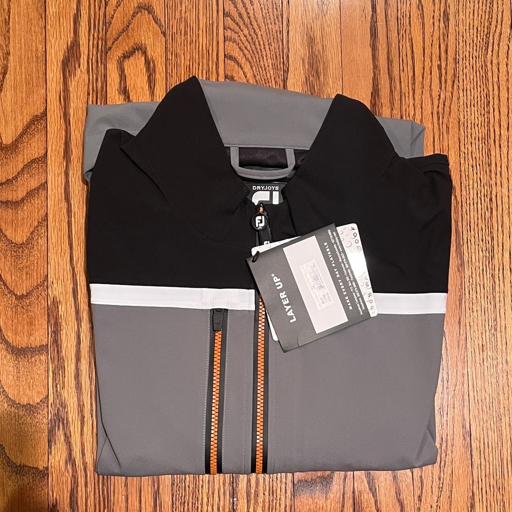 New Foot Joy Sports Illustrated Waterproof jacket XL golf - Picture 3 of 15